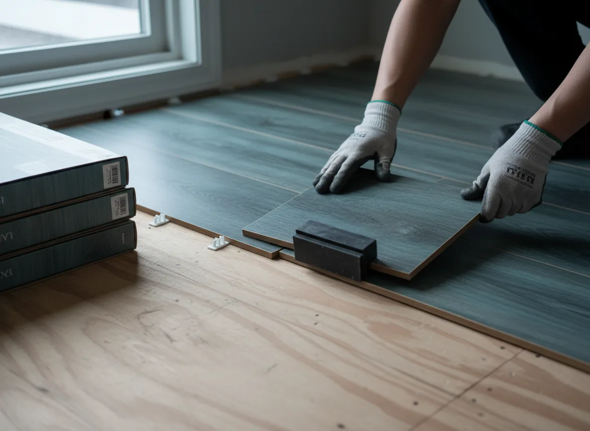 Luxury Vinyl Plank Installation company in Rogers, ND